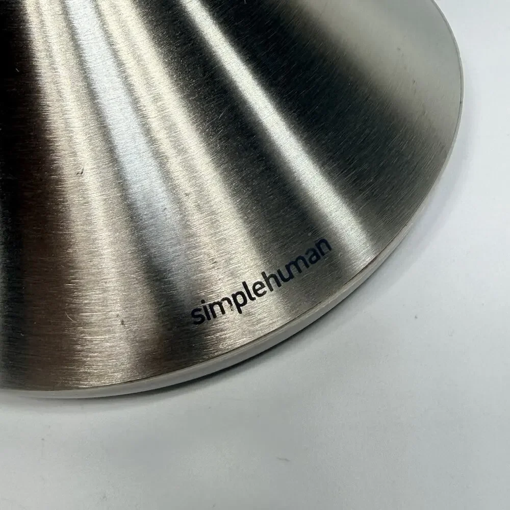 Simplehuman Sensor Mirror ST3057 Lighted 8” Magnifying 5X Silver Tested WORKS